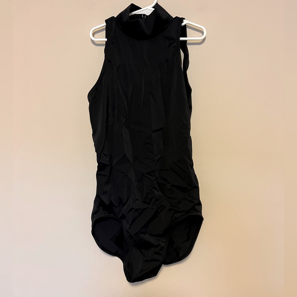 Balera Dancewear Black Leotard Medium Adult